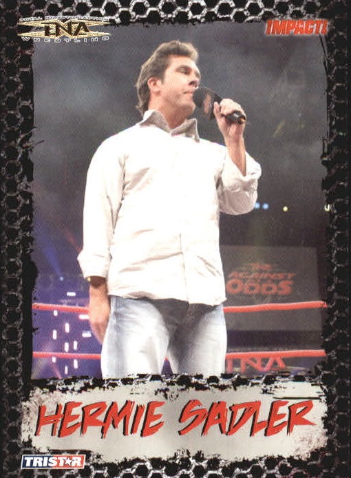 2008 TRISTAR TNA Impact Gold #52 Hermie Sadler