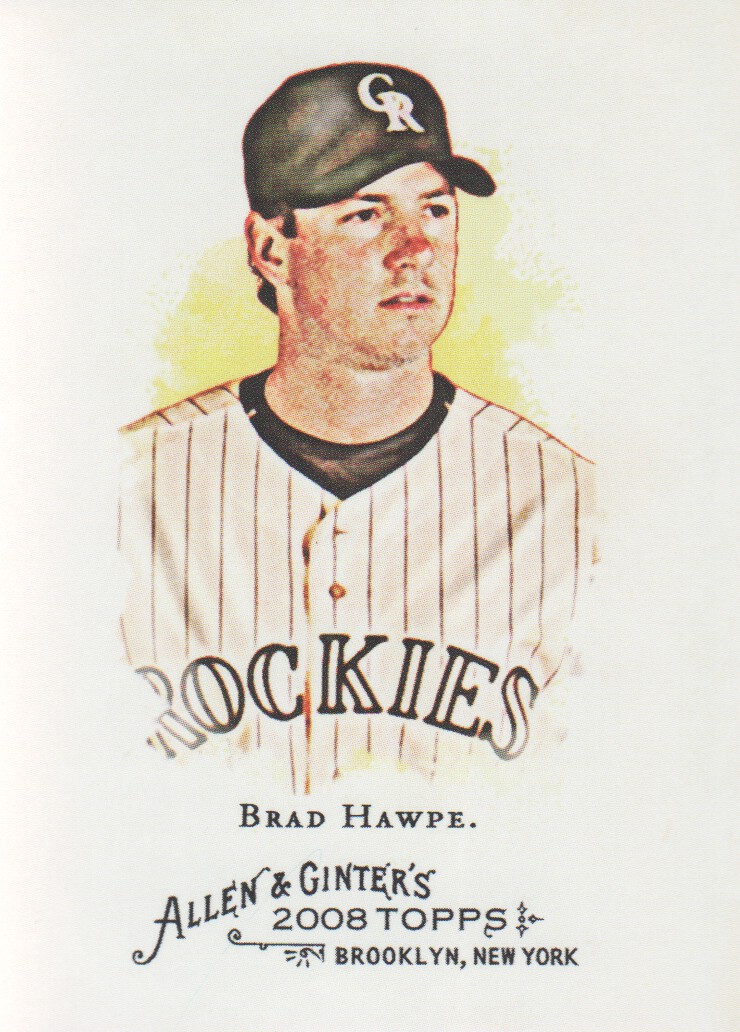 2008 Topps Allen and Ginter #27 Brad Hawpe