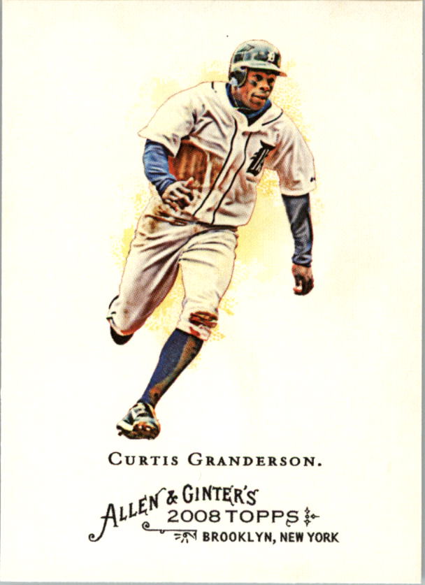 2008 Topps Allen and Ginter #85 Curtis Granderson