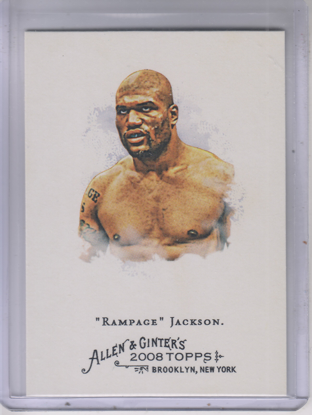 2008 Topps Allen and Ginter #189 Rampage Jackson