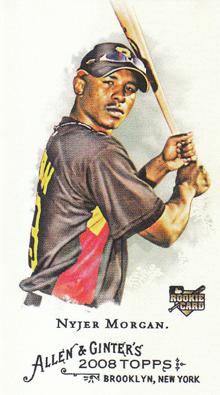 2008 Topps Allen and Ginter Baseball "Mini Bazooka" Parallel Cards - Picture 3 of 5