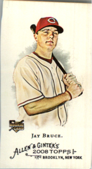 2008 Topps Allen and Ginter Mini No Card Number #273 Jay Bruce