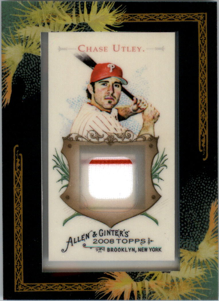 2008 Topps Allen and Ginter Relics #CU Chase Utley Jsy C