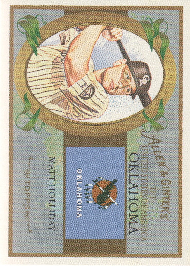 2008 Topps Allen and Ginter United States #US36 Matt Holliday