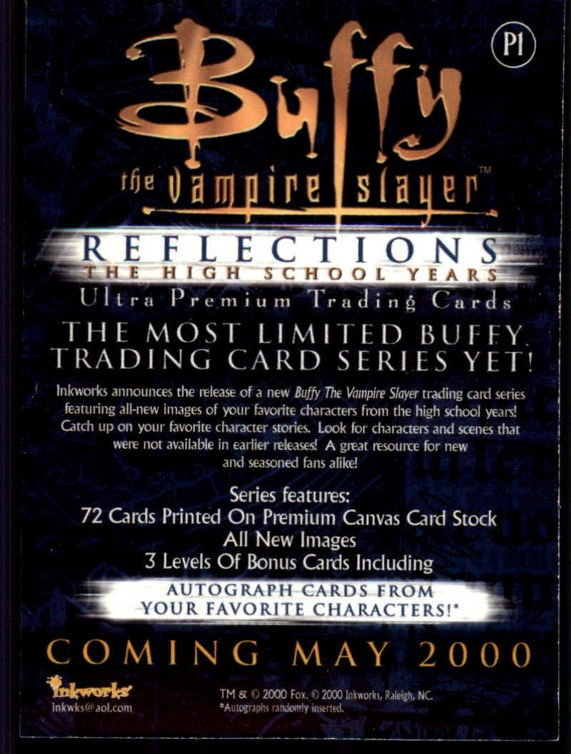 Buffy The Vampire Slayer (Inkworks) "Promotional" Cards - Picture 5 of 19