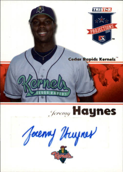 2008 TRISTAR PROjections Autographs #295 Jeremy Haynes