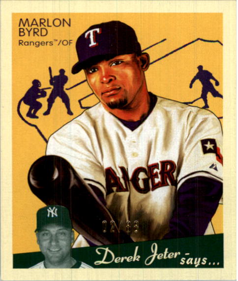 2008 Upper Deck Goudey Mini Green Backs #187 Marlon Byrd