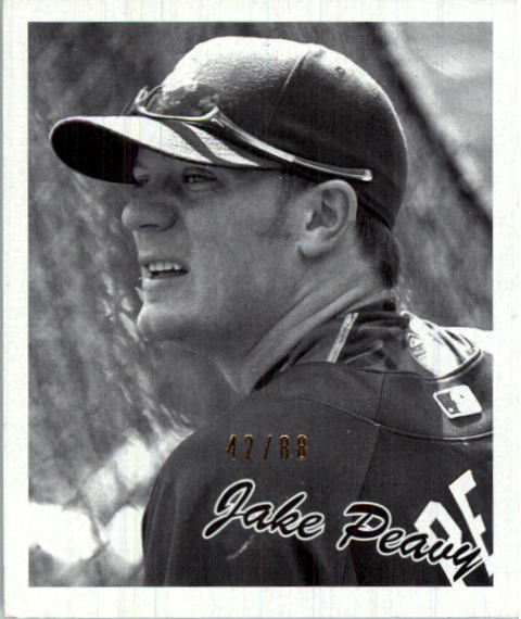 2008 Upper Deck Goudey Mini Green Backs #261 Jake Peavy 36 BW