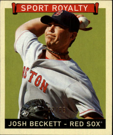 2008 Upper Deck Goudey Mini Green Backs #294 Josh Beckett SR