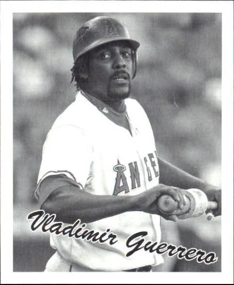 2008 Upper Deck Goudey Mini Red Backs #270 Vladimir Guerrero 36 BW