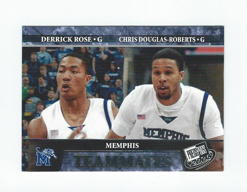 2008 Press Pass #57 Derrick Rose/Chris Douglas-Roberts