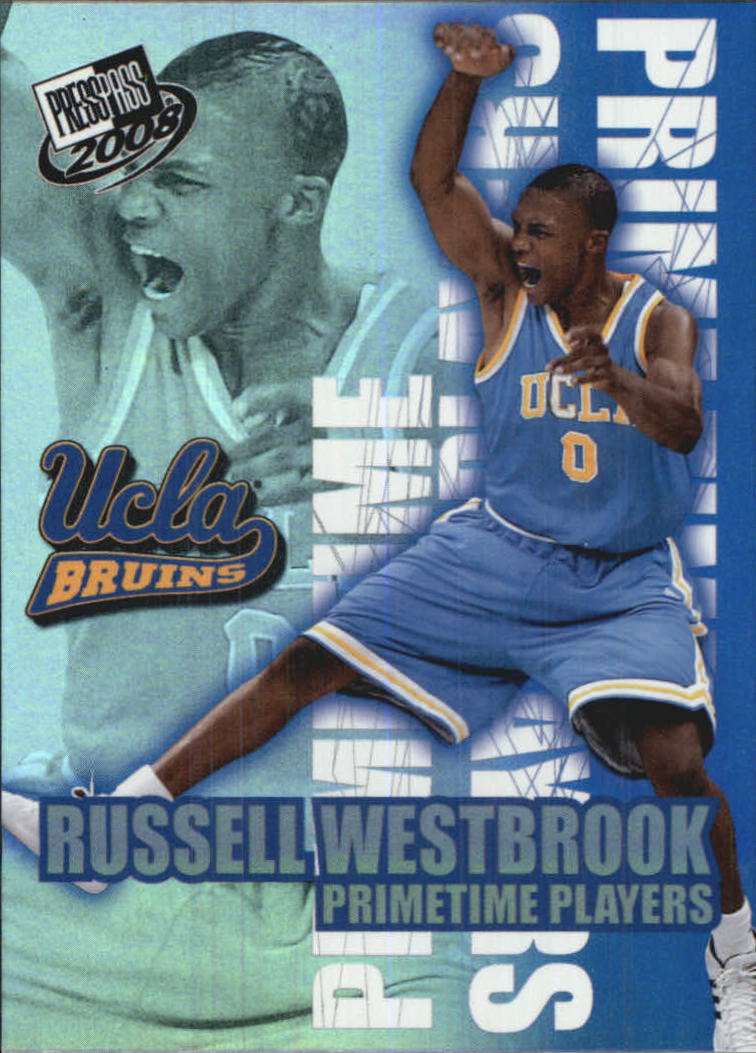 2008 Press Pass Primetime Players #PT5 Russell Westbrook