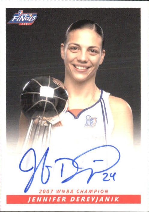 2008 WNBA Autographs #JD Jennifer Derevjanik