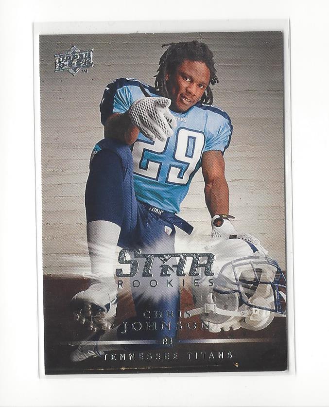 2008 Upper Deck #219 Chris Johnson RC