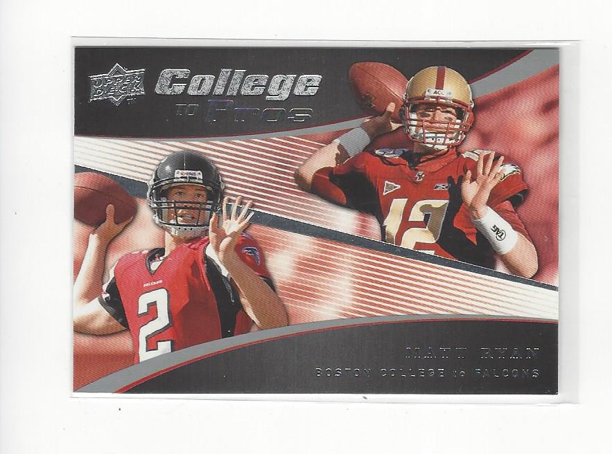 2008 Upper Deck College to Pros #CP28 Matt Ryan