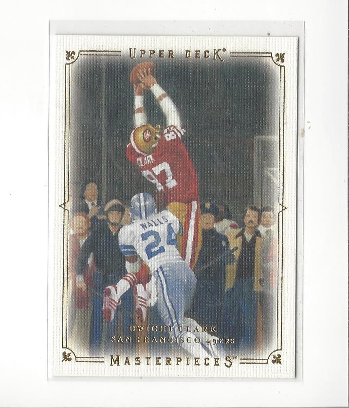 2008 Upper Deck Masterpieces Preview #MPP2 Dwight Clark