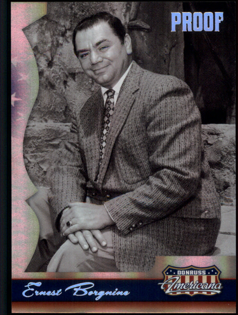 Americana (2007 Donruss) "Proofs" Parallel Cards - Picture 10 of 13