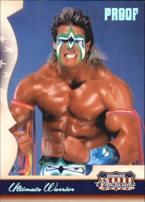 2007 Americana Silver Proofs Retail #8 Ultimate Warrior
