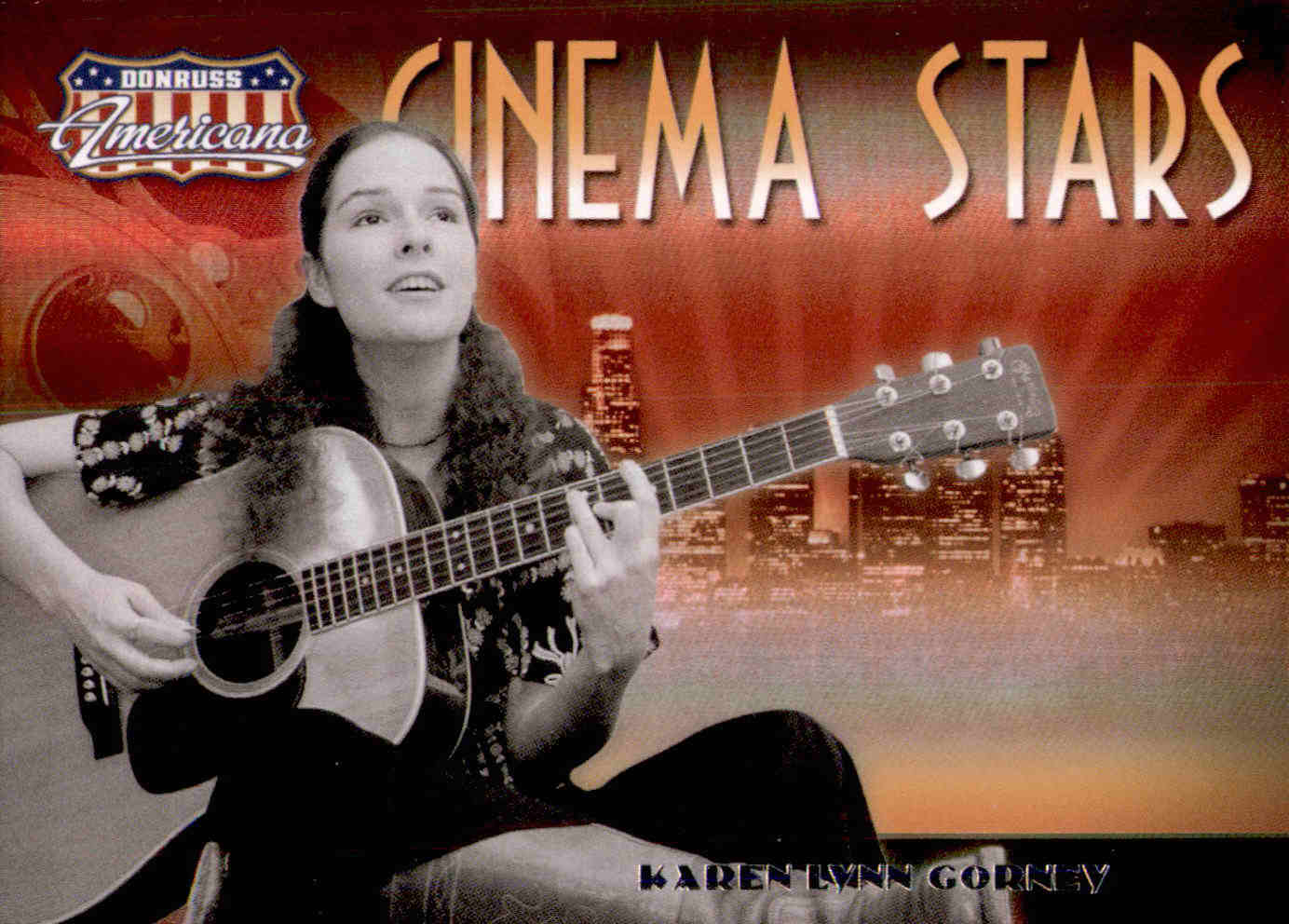 2007 Americana Cinema Stars #19 Karen Lynn Gorney - NM-MT+ - Cardboard  Heroes Sportscards | Beckett Marketplace, image size:1384x992