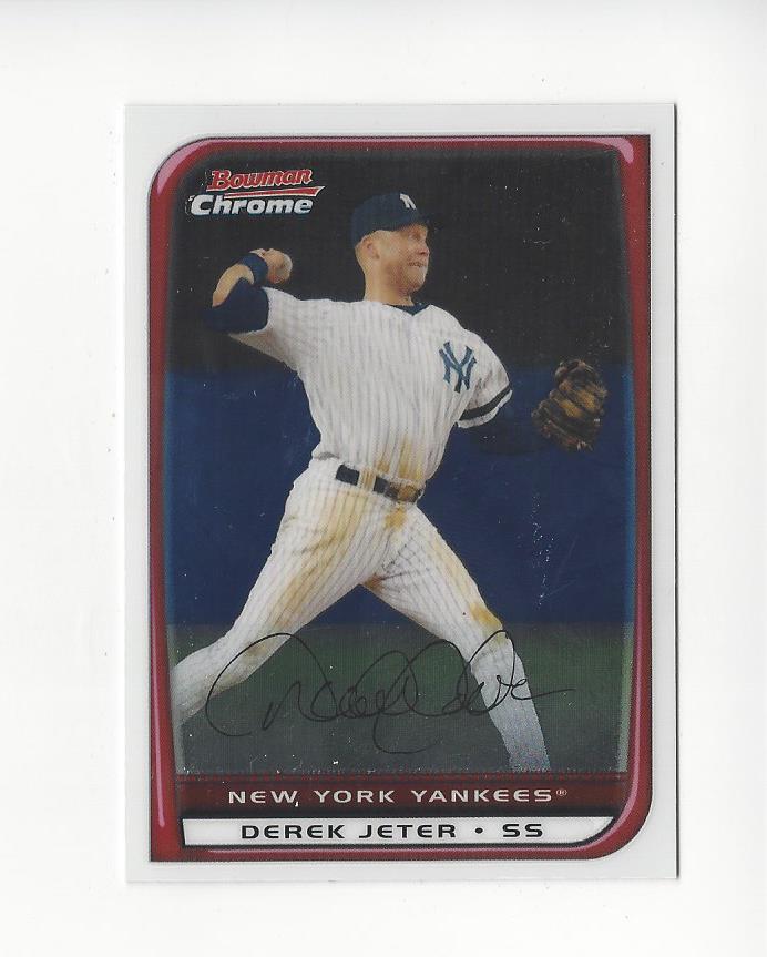 2008 Bowman Chrome #181 Derek Jeter