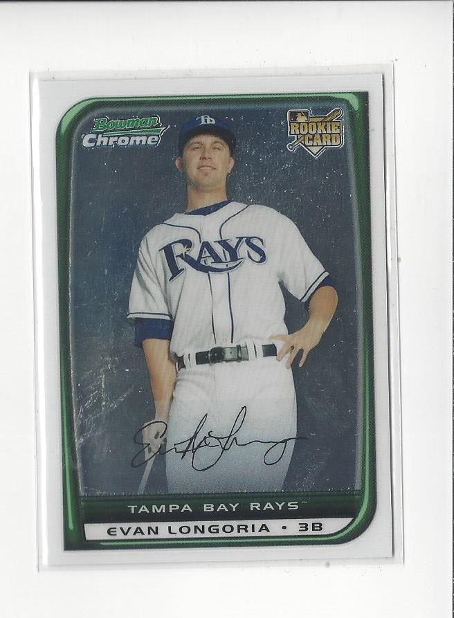 2008 Bowman Chrome #216 Evan Longoria RC