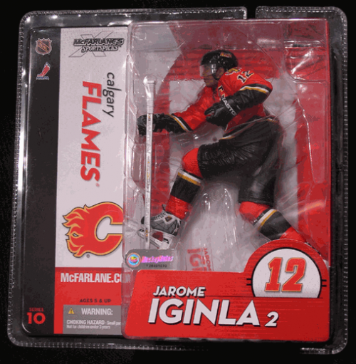 2005-06 McFarlane Hockey Series 10-12 #20 Jarome Iginla Red