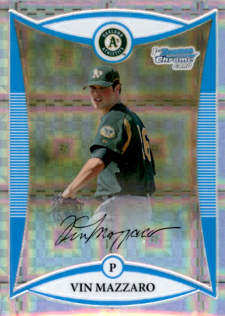 2008 Bowman Chrome Prospects X-Fractors #BCP160 Vin Mazzaro