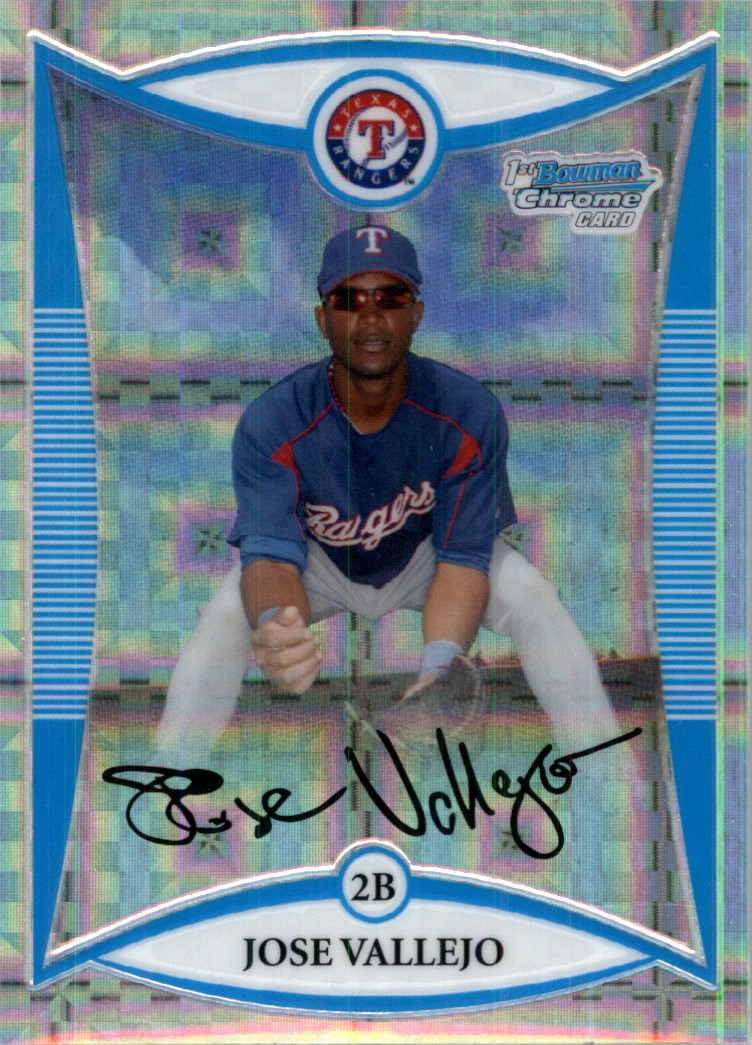 2008 Bowman Chrome Prospects X-Fractors #BCP215 Jose Vallejo