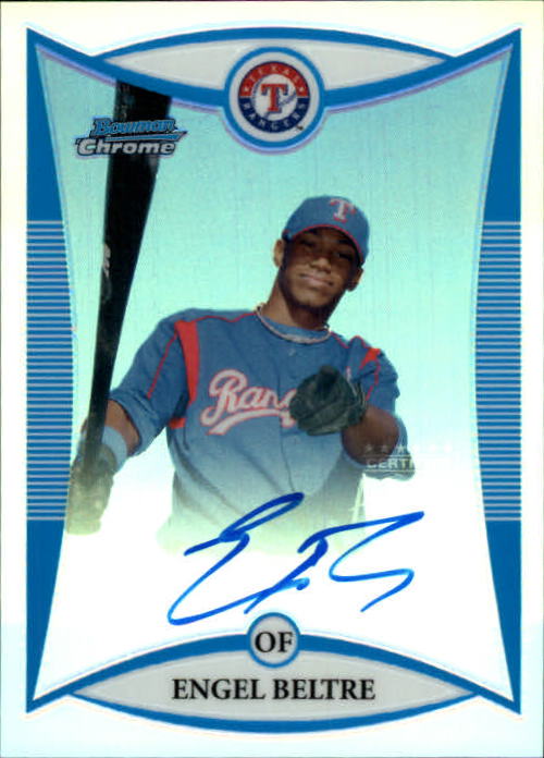2008 Bowman Chrome Prospects X-Fractors #BCP260 Engel Beltre AU