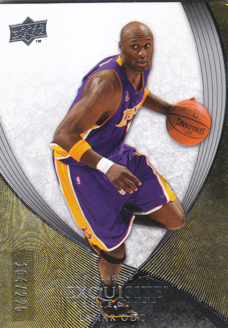 2007-08 Exquisite Collection #31 Lamar Odom