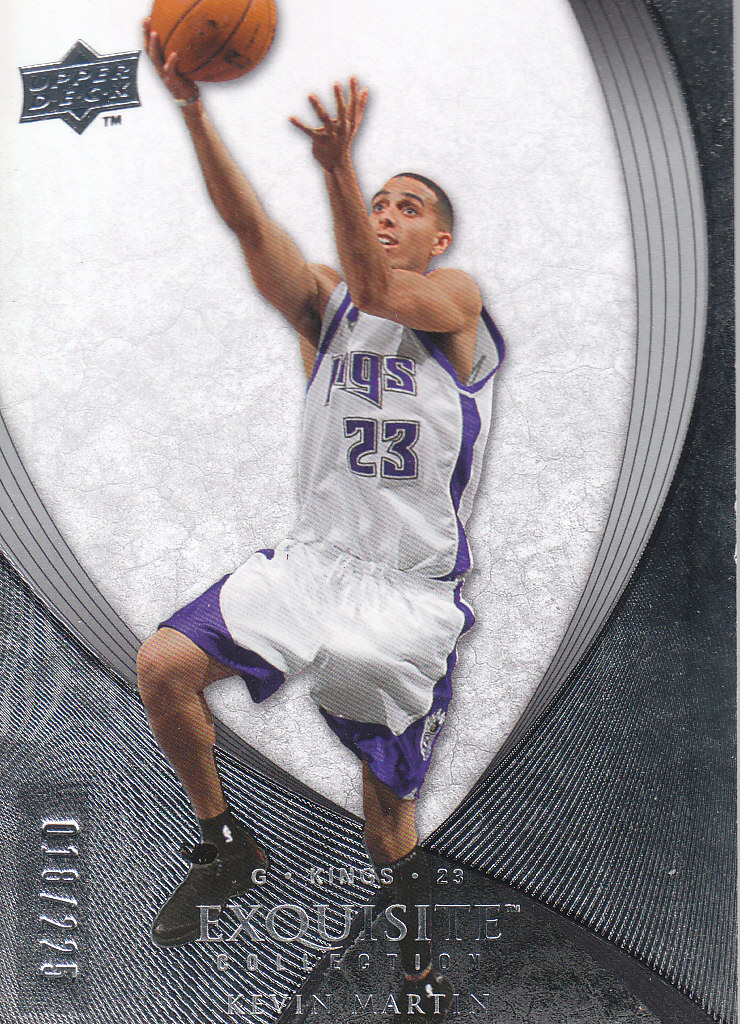 2007-08 Exquisite Collection #55 Kevin Martin