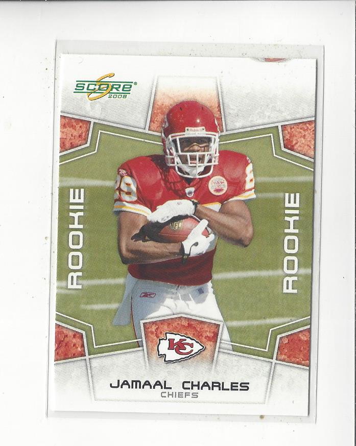 2008 Score #384 Jamaal Charles RC
