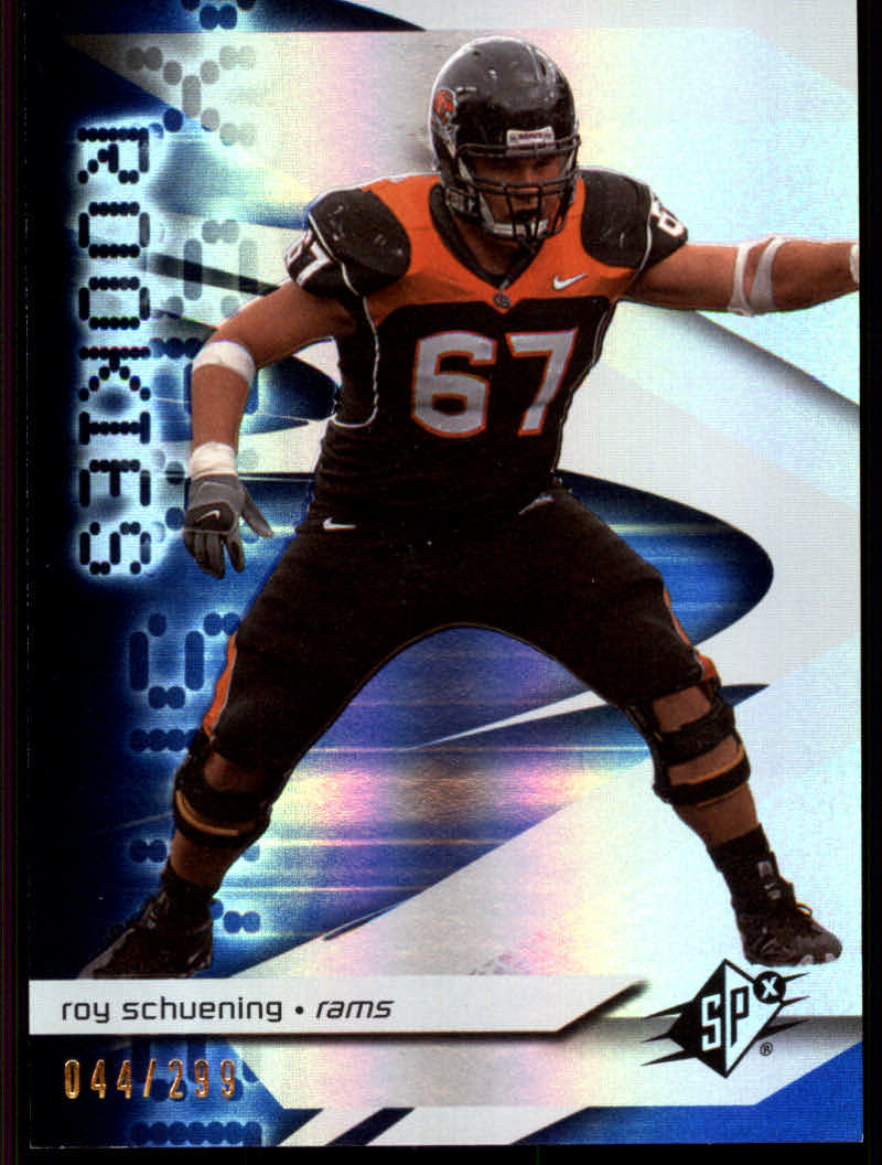 2008 SPx (Upper Deck) Football Cards - Picture 58 of 60