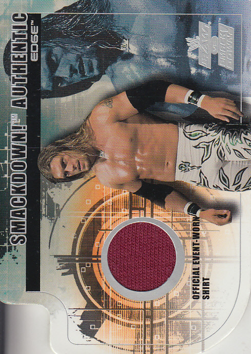2002 Fleer WWE Raw vs. SmackDown SmackDown Authentics #NNO Edge/Shirt