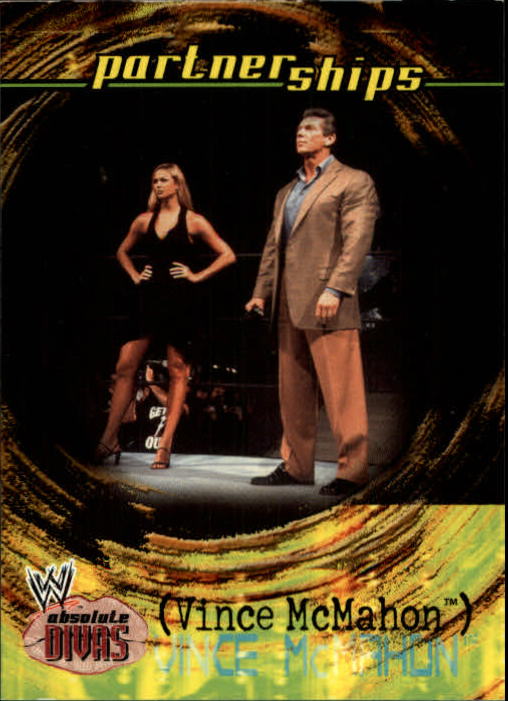 2002 Fleer WWE Absolute Divas #52 Vince McMahon PS