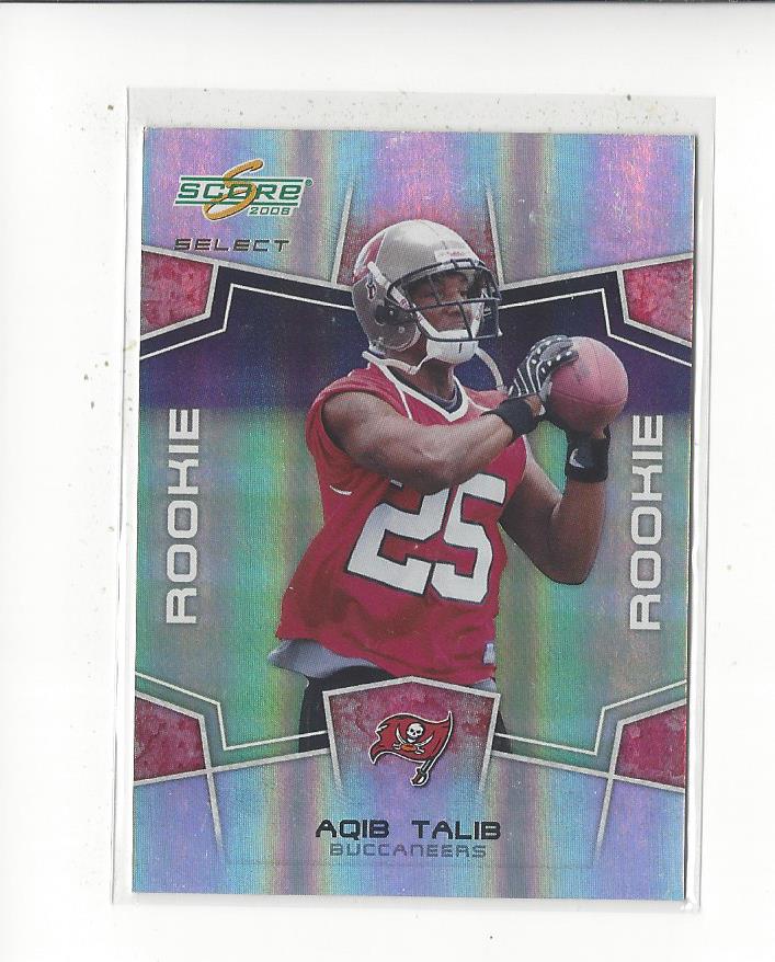 2008 Select #345 Aqib Talib RC