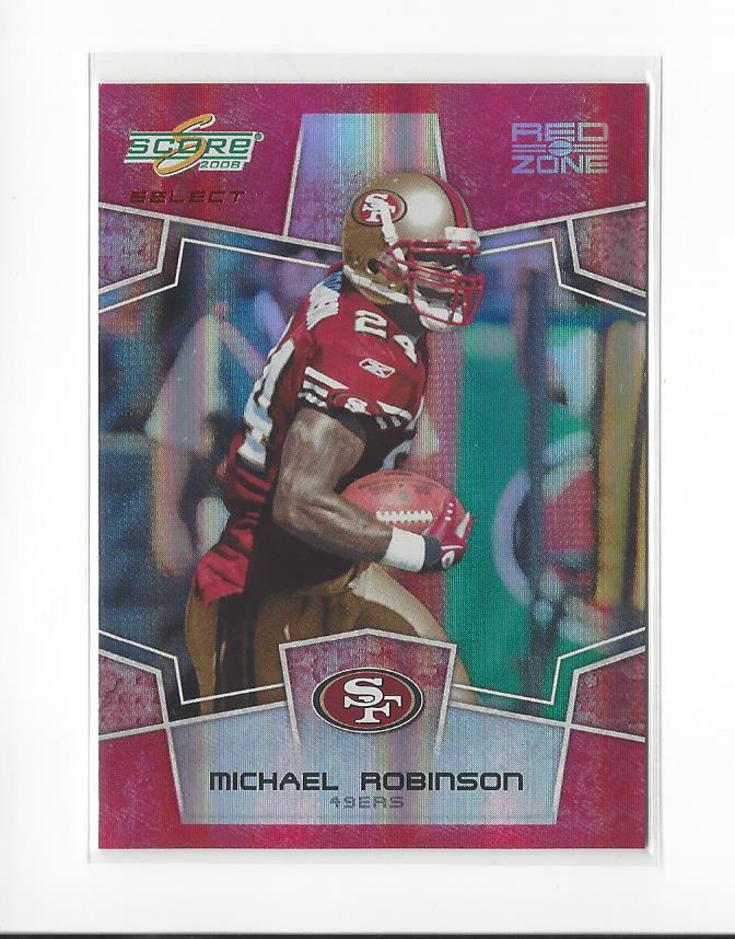 2008 Select Red Zone #272 Michael Robinson