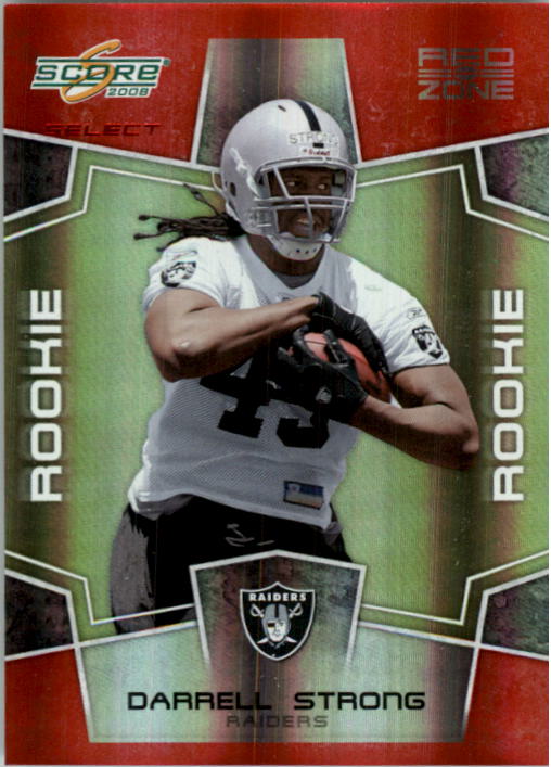 2008 Select Red Zone #432 Darrell Strong