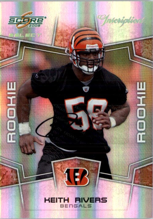 2008 Select Inscriptions #339 Keith Rivers/50