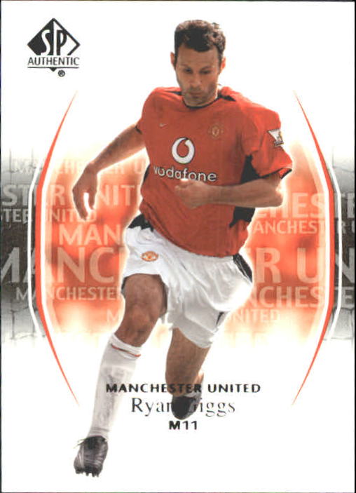 2004 SP Authentic Manchester United #11 Ryan Giggs