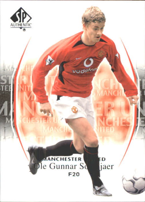 2004 SP Authentic Manchester United #20 Ole Gunnar Solskjaer