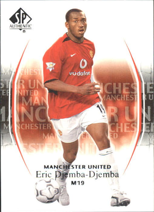 2004 SP Authentic Manchester United #49 Eric Djemba-Djemba