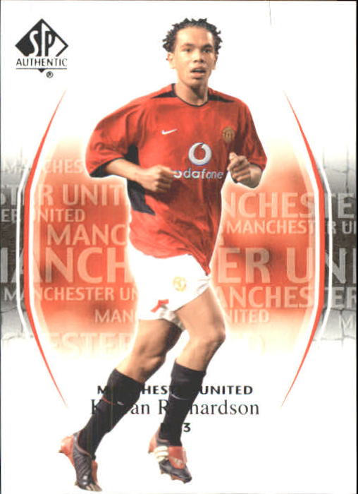 2004 SP Authentic Manchester United #53 Kieran Richardson