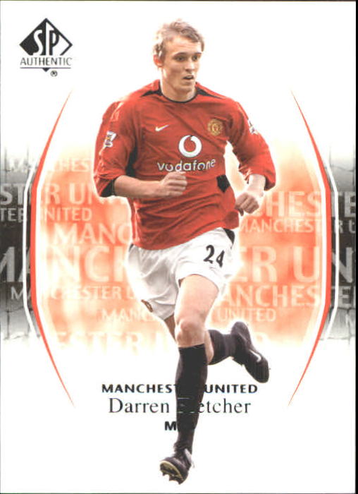 2004 SP Authentic Manchester United #54 Darren Fletcher