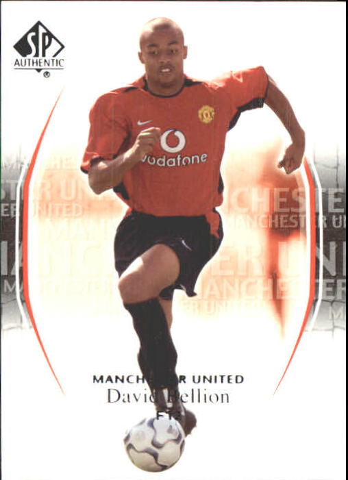 2004 SP Authentic Manchester United #72 Davie Bellion
