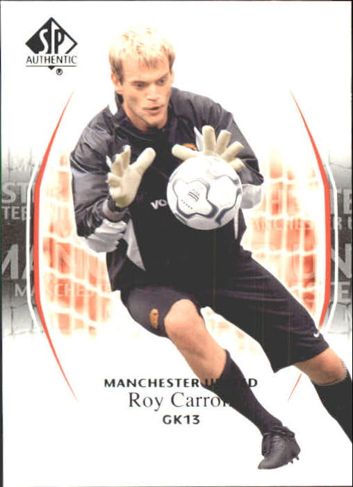 2004 SP Authentic Manchester United #73 Roy Carroll