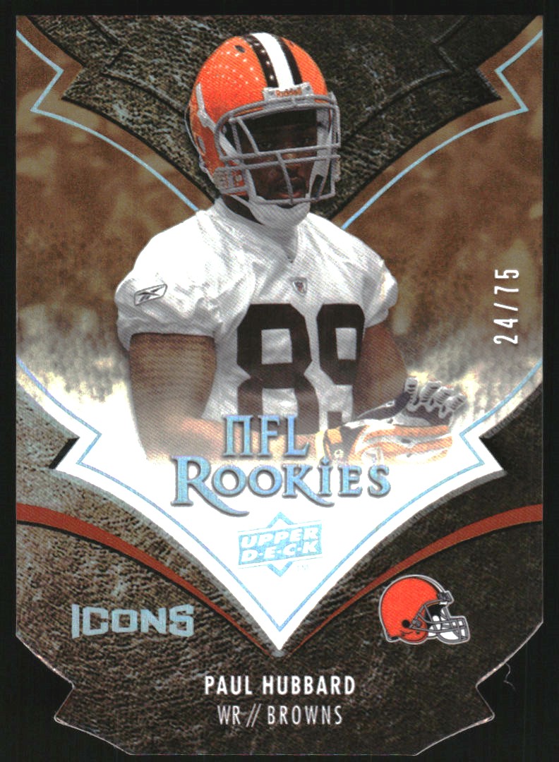 2008 Upper Deck Icons Gold Die Cut #240 Paul Hubbard