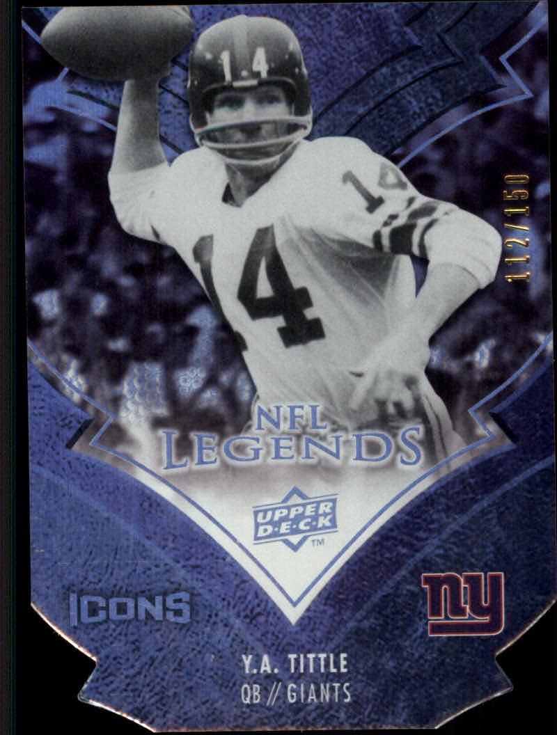 2008 Icons (Upper Deck) Football "Insert and Insert Parallel" Cards - Picture 100 of 121