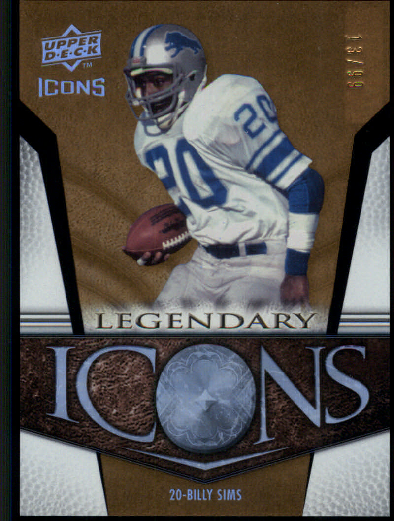 2008 Icons (Upper Deck) Football "Insert and Insert Parallel" Cards - Picture 38 of 121
