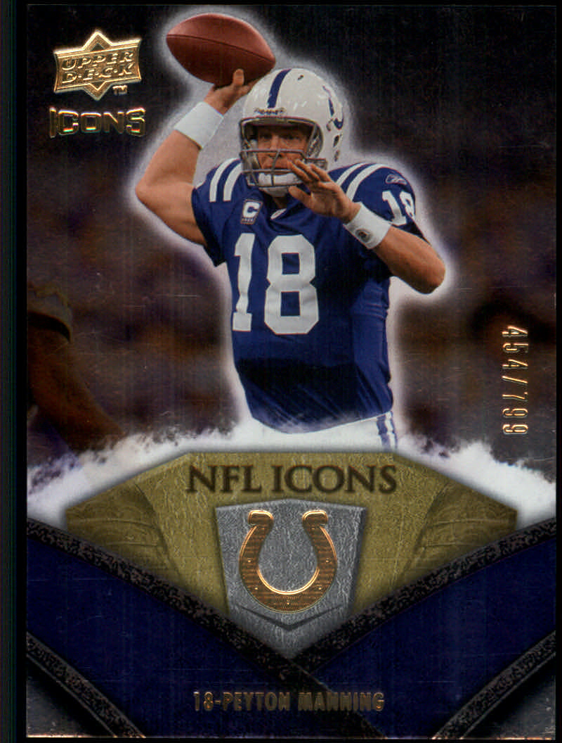 2008 Icons (Upper Deck) Football "Insert and Insert Parallel" Cards - Picture 86 of 121